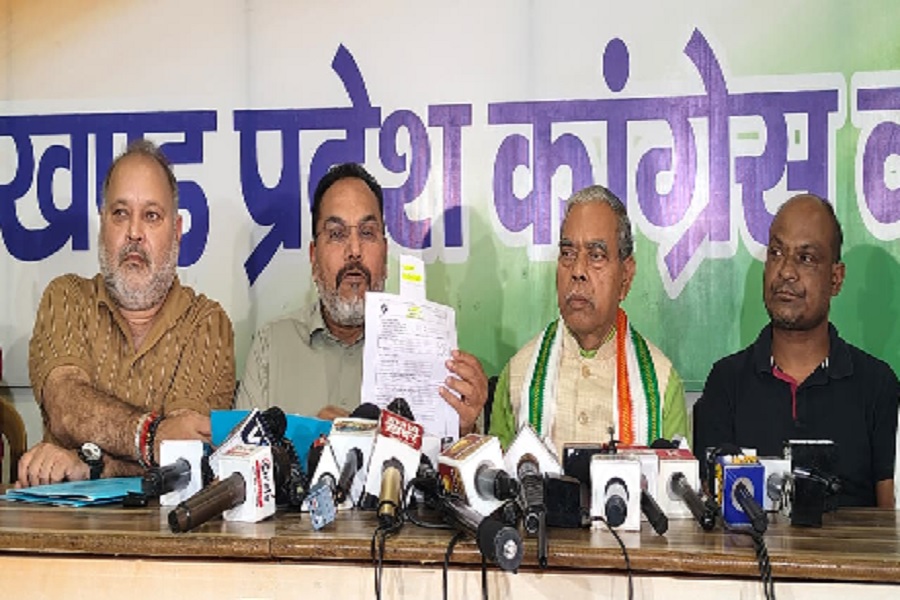 SIR को लेकर कांग्रेस का कल प्रदेशभर में प्रदर्शन, केशव महतो कमलेश ने कहा- लोकतंत्र और मतदाताओं के अधिकारों की रक्षा के लिए लड़ेंगे