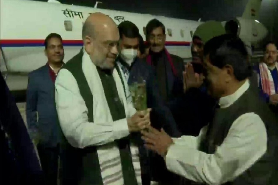 रांची पहुंचे गृह मंत्री अमित शाह - Home Minister Amit Shah reached Ranchi