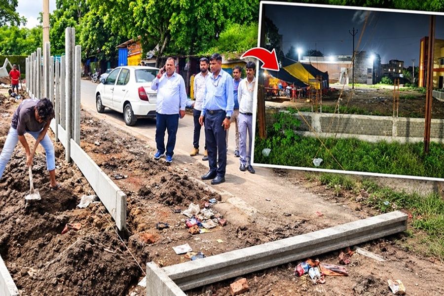 वर्षों से अतिक्रमित भूमि को मुक्त करा कर जनोपयोगी निर्माण करा रहा है रांची नगर निगम