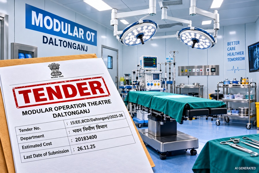 बनने से पहले ही लहु लुहान है डालटेनगंज के मॉड्युलर OT का टेंडर