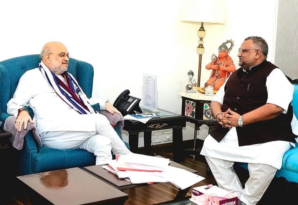 अमित शाह से मिले भाजपा के राष्ट्रीय मंत्री डॉ. प्रदीप वर्मा, संगठन और राष्ट्र निर्माण पर हुई चर्चा