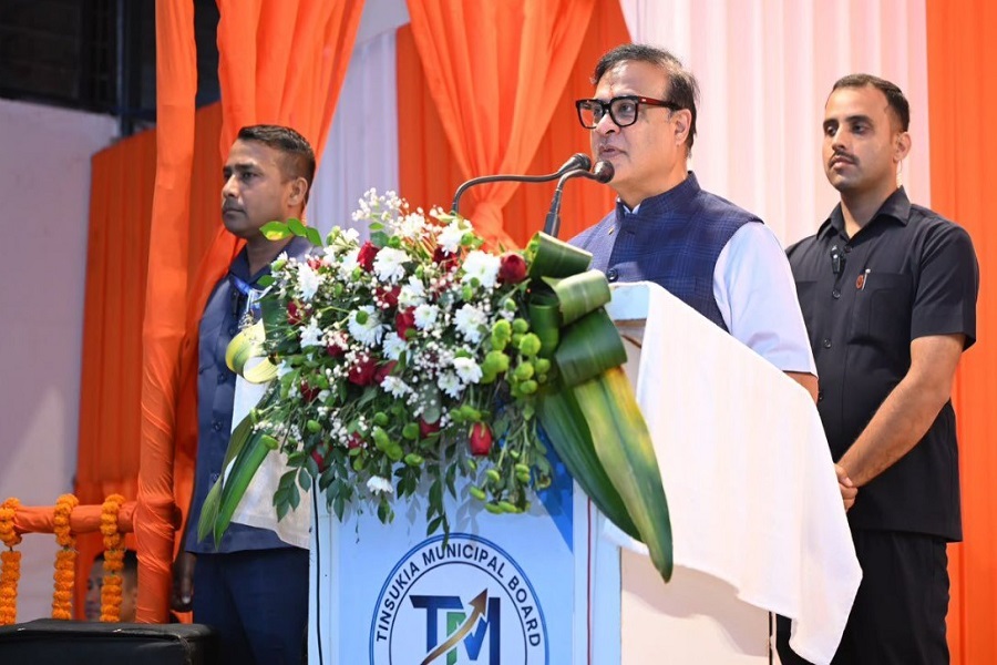CM हिमंत बिस्वा सरमा ने तिनसुकिया के विकास के लिए 250 करोड़ की परियोजनाओं की घोषणा की