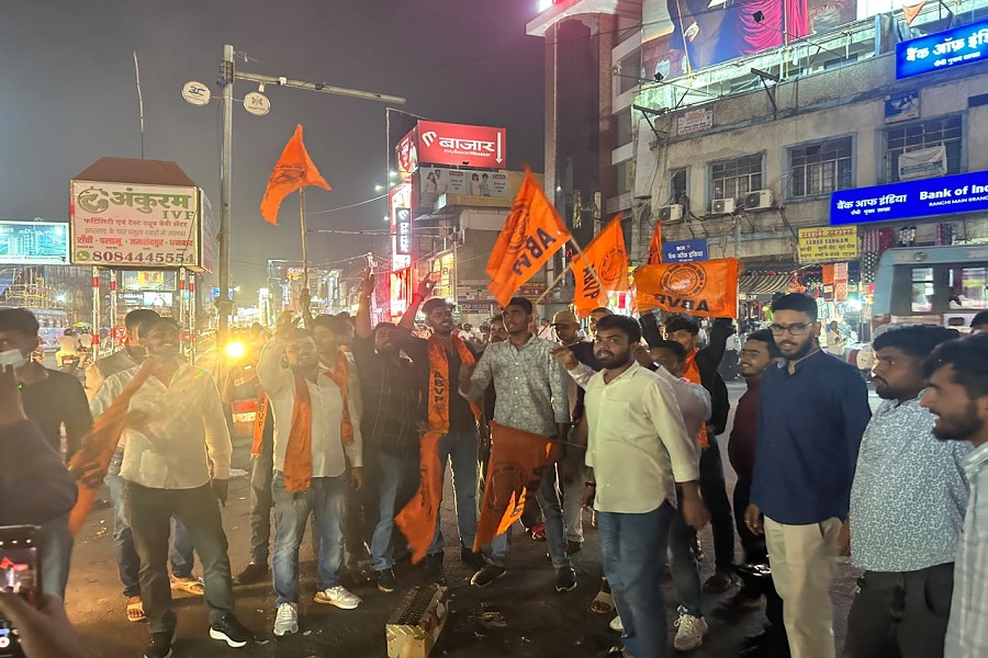 DUSU चुनाव में ABVP की जीत पर रांची में जश्न, आदित्य साहू ने बताया युवाओं के विश्वास की जीत