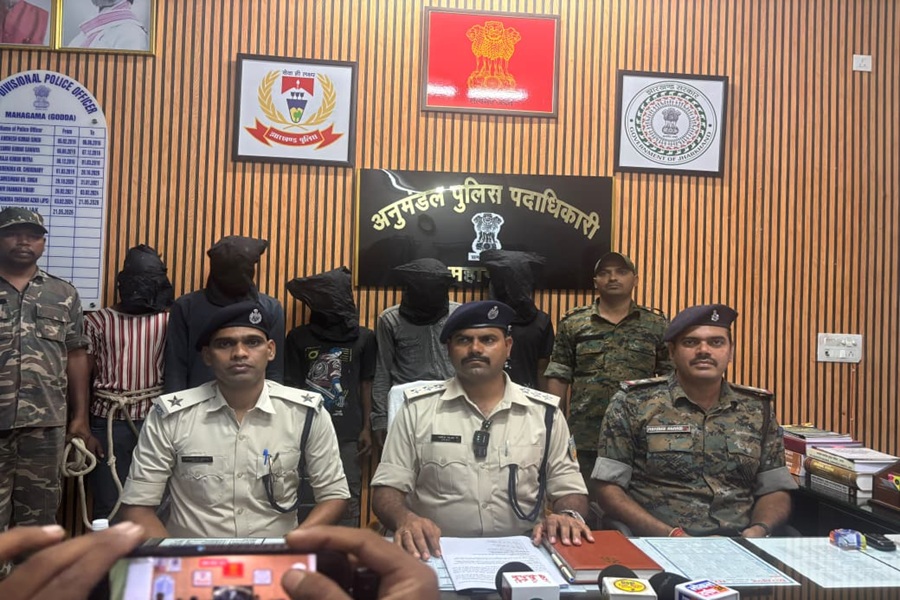 गोड्डा में नाबालिग से गैंगरेप के 5 आरोपी गिरफ्तार, जंगल में वारदात को दिया था अंजाम