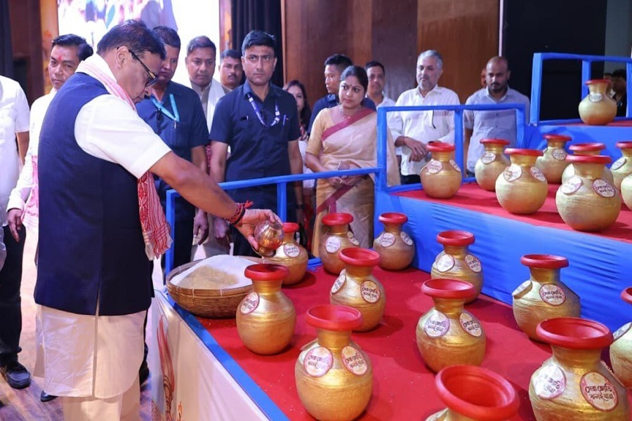 CM हिमंता के नेतृत्व में असम में BJP ने शुरू की ‘सेवा ज्योति कलश यात्रा’