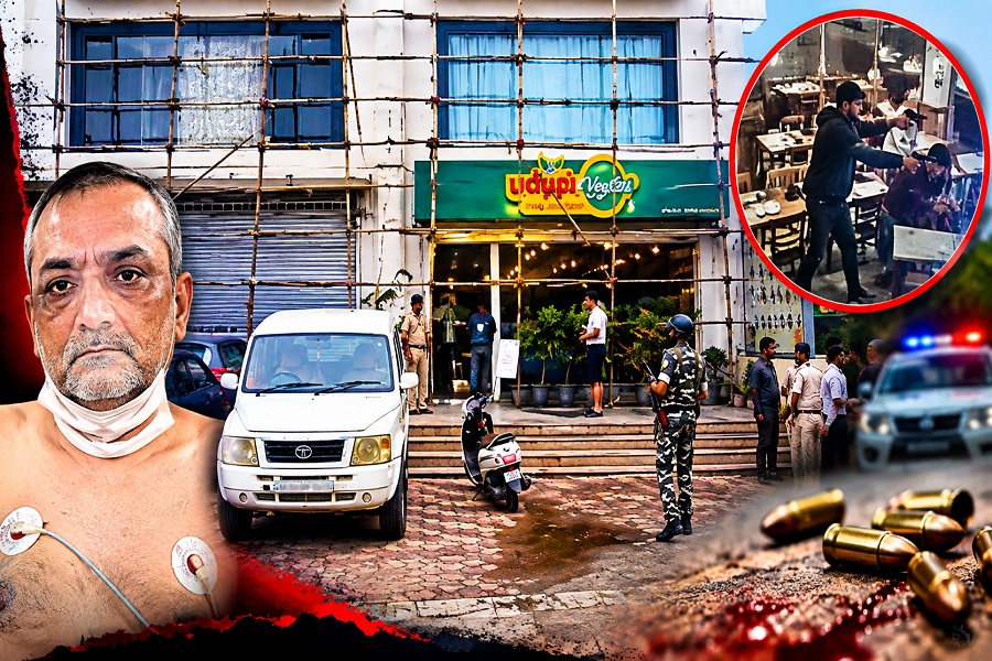 बिंदल मॉल के रेस्टोरेंट में 11 राउंड फायरिंग, क्या है वजह? 4 युवकों के आपराधिक इतिहास से खुलेंगे राज