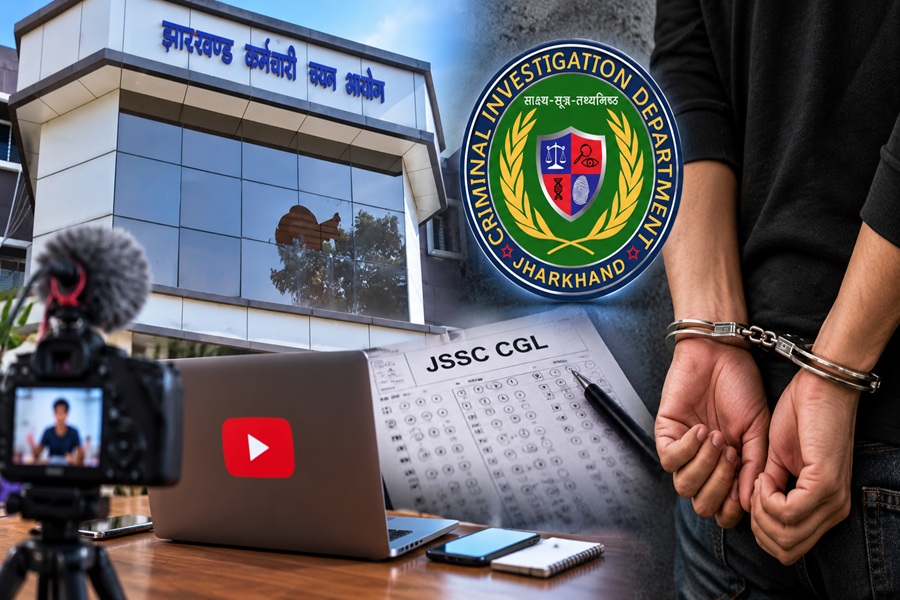 JSSC CGL भर्ती विवाद में कोडरमा से मशहूर यूट्यूबर और ट्रस्ट संचालक गिरफ्तार