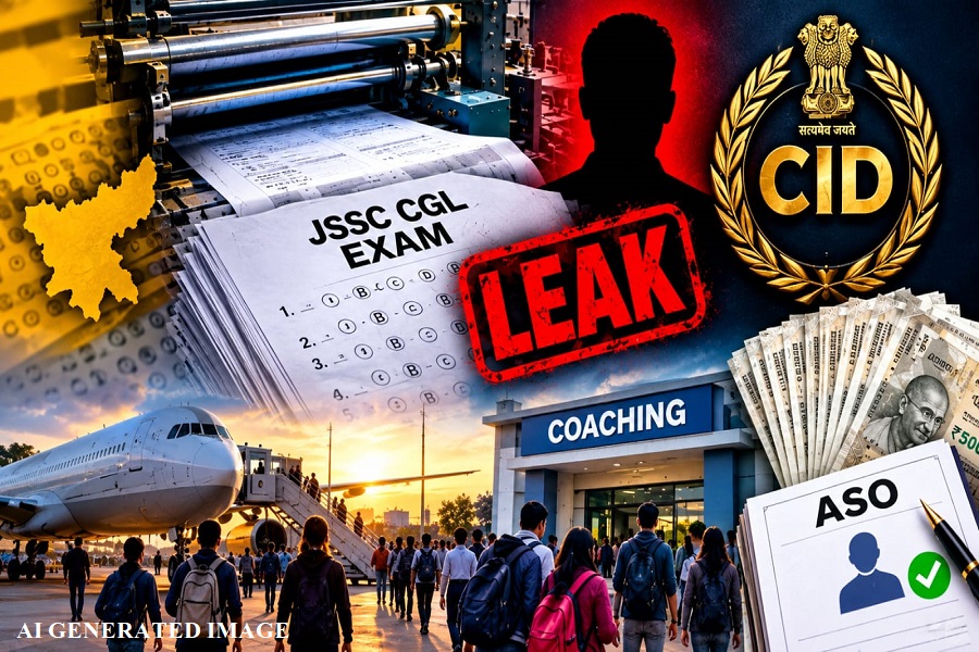 JSSC-CGL का प्रश्न पत्र छापने वाले प्रिटिंग प्रेस के कर्मी ने कंठस्थ कर लिए थे जवाब, यहीं से हुआ था पेपर लीक