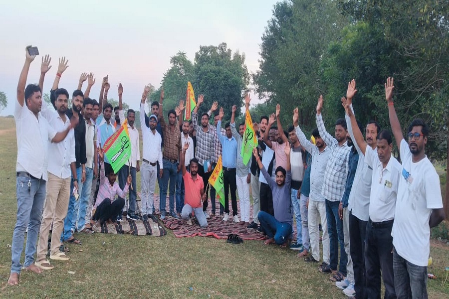 JLKM ने नारायणपुर प्रखंड में किया संगठन विस्तार, पंचायत चुनाव में मजबूती से उतरने की तैयारी