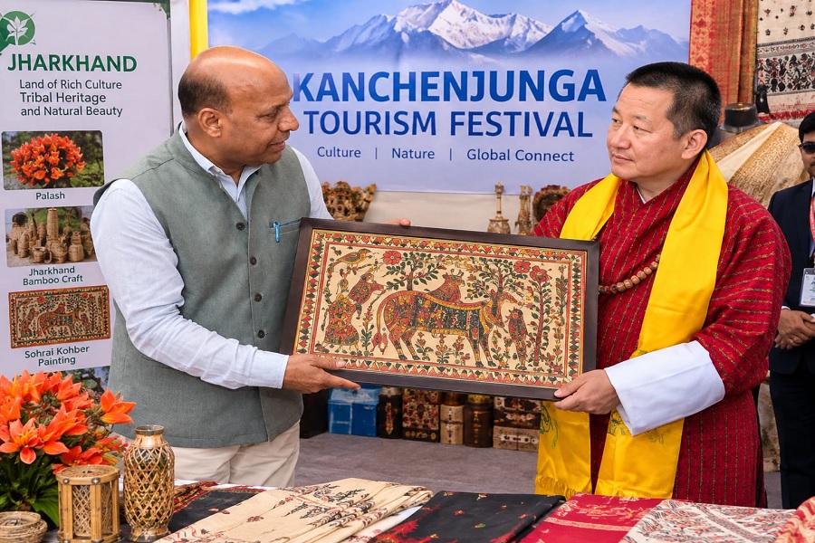 कंचनजंघा पर्यटन महोत्सव में मिली झारखंड की सांस्कृतिक विरासत को अंतरराष्ट्रीय पहचान