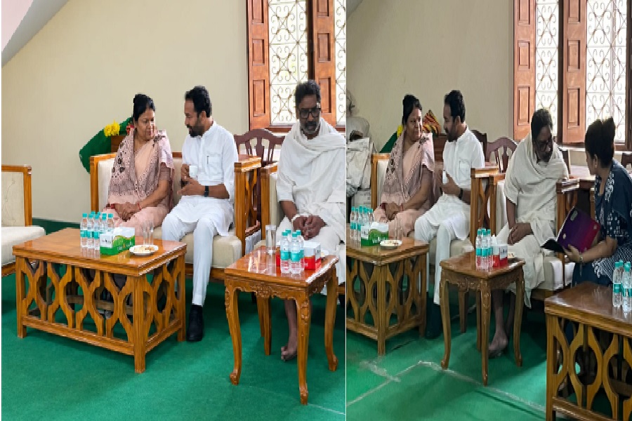 नेमरा पहुंचे केंद्रीय कोयला मंत्री जी. किशन रेड्डी, CM हेमंत से मिले