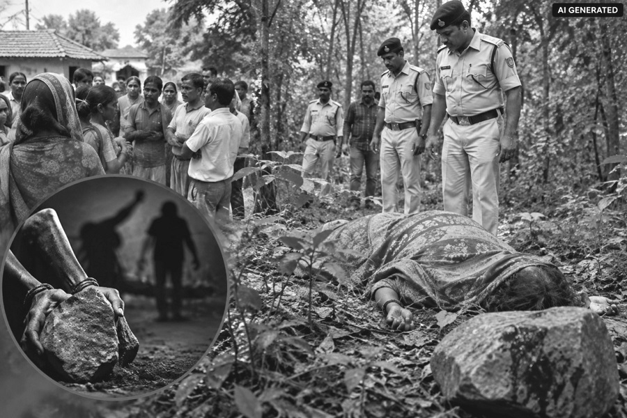 डायन-बिसाही के शक में 58 वर्षीय महिला की पत्थर से कूचकर हत्या