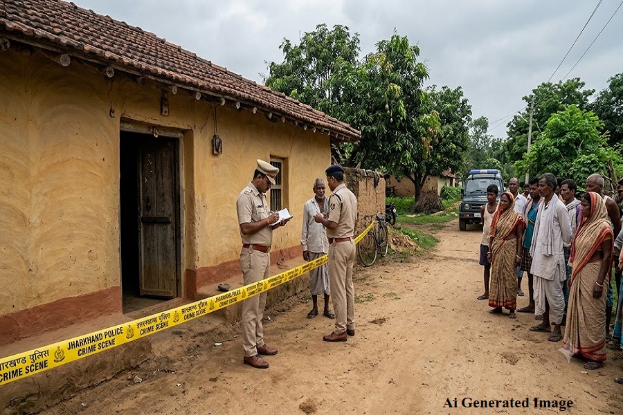 नवविवाहिता पत्नी की गला रेतकर फांसी पर लटका युवक, 6 माह पहले हुई थी लव मैरिज