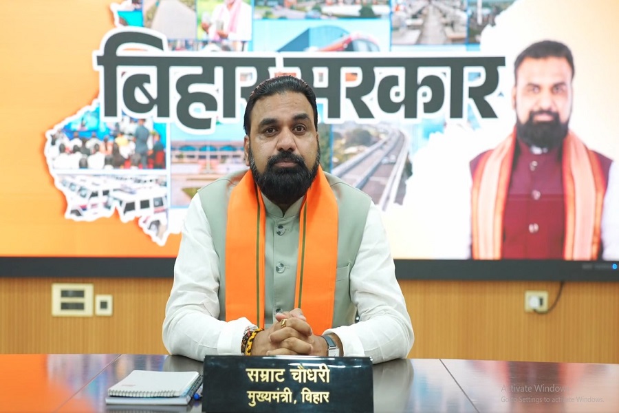 PM मोदी को मुख्यमंत्री सम्राट चौधरी ने दी जन्मदिन की बधाई, बिहार में शुरू होगा 'सेवा संकल्प अभियान'