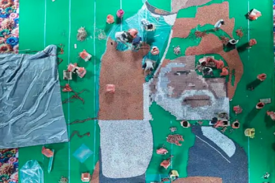PM मोदी के 76वें जन्मदिन पर कोडरमा में 1.40 लाख दीयों से बनी भव्य तस्वीर, जानें खासियत