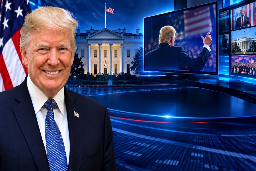 व्हाइट हाउस ने लॉन्च किया अपना 'Trump TV', 24 घंटे प्रसारित होंगे ट्रंप के कार्यक्रम और भाषण