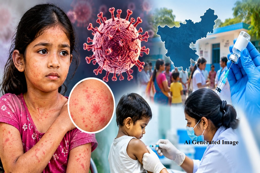 झारखंड में रूबेला का पहला मामला दर्ज, सिमडेगा में 10 वर्षीय बच्ची संक्रमित; स्वास्थ्य विभाग ने बनाया वॉर रूम
