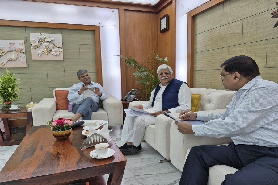 पलामू-गढ़वा में हाईवे परियोजनाओं को मिलेगी रफ्तार, सांसद VD Ram ने NHAI चेयरमैन के सामने उठाए कई मुद्दे
