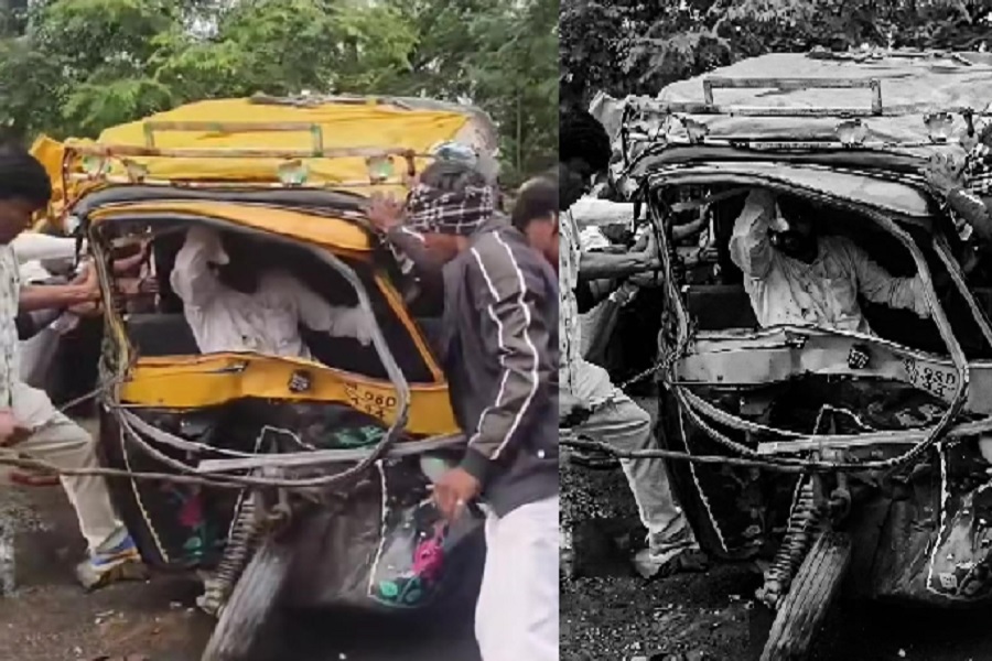लातेहार में ऑटो और स्कॉर्पियो की जोरदार टक्कर, 4 घायल; 3 की हालत गंभीर