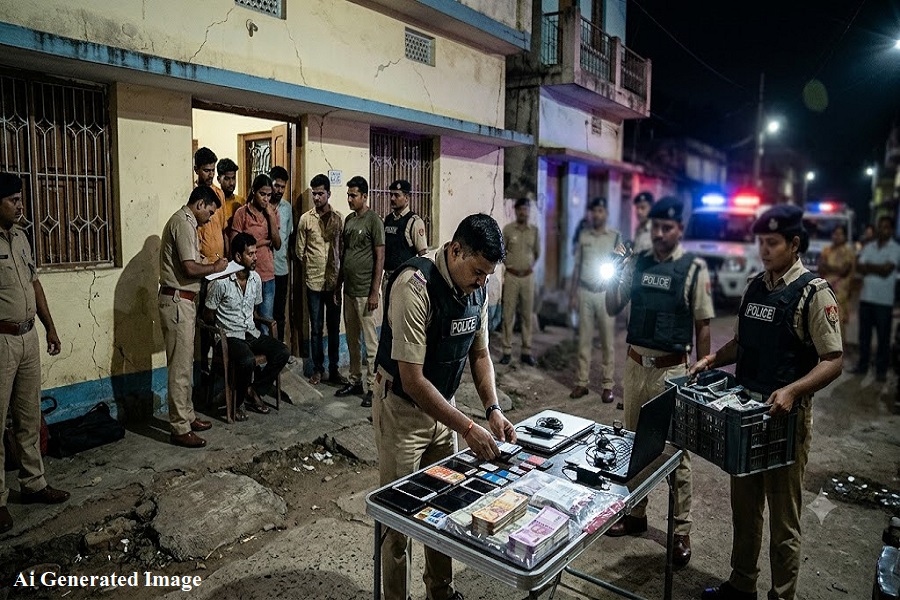 43 लाख की साइबर ठगी के तार बिरसानगर से जुड़े, सेवानिवृत्त टाटा स्टीलकर्मी के मकान में चल रहा था ठिकाना, 5 गिरफ्तार