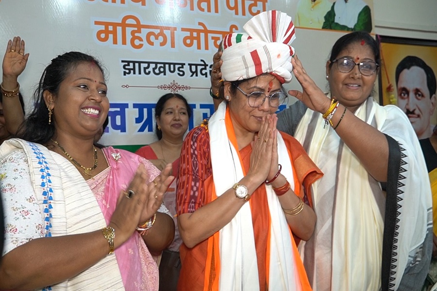 BJP महिला मोर्चा की प्रदेश अध्यक्ष ने संभाला कार्यभार, महिलाओं के अधिकार के लिए हर स्तर पर संघर्ष का लिया संकल्प