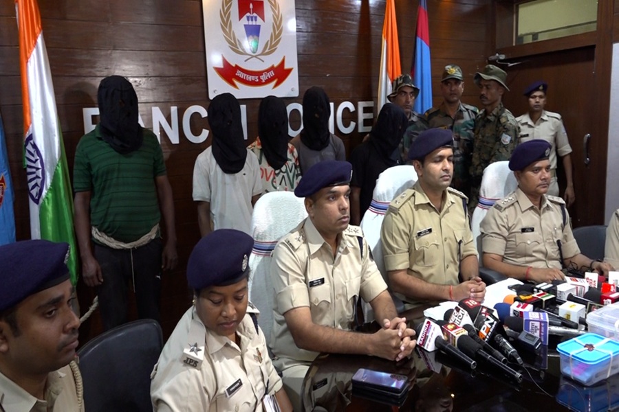 रांची रेलवे स्टेशन से 4 साल के विवान के अपहरण का खुलासा, तीनपहाड़ गिरोह के 5 आरोपी गिरफ्तार