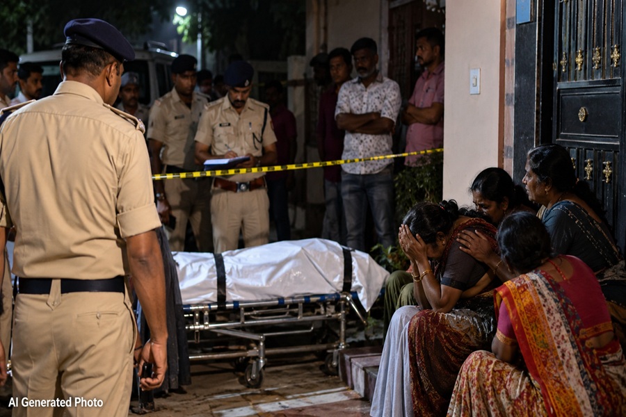 जमशेदपुर में सगे भाई की चाकू घोंपकर हत्या, शरीर पर 8 घाव मिले; मातम