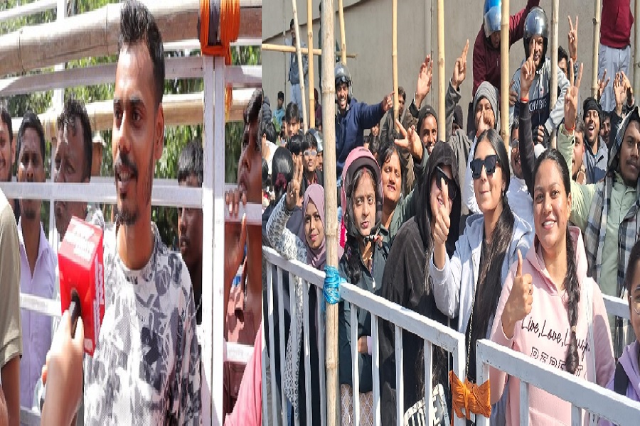 क्रिकेट का जबरदस्त क्रेज, गर्लफ्रेंड के लिए टिकट लेने समस्तीपुर से रांची पहुंचा युवक; महिलाओं में भी दिखा जबरदस्त उत्साह  