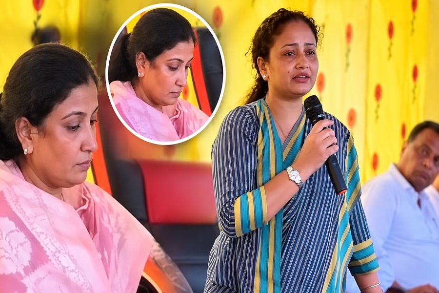 गिरिडीह में कार्यक्रम के दौरान भावुक हुईं कल्पना सोरेन, बोलीं- इन दो वर्षों में अपनों को खोया है