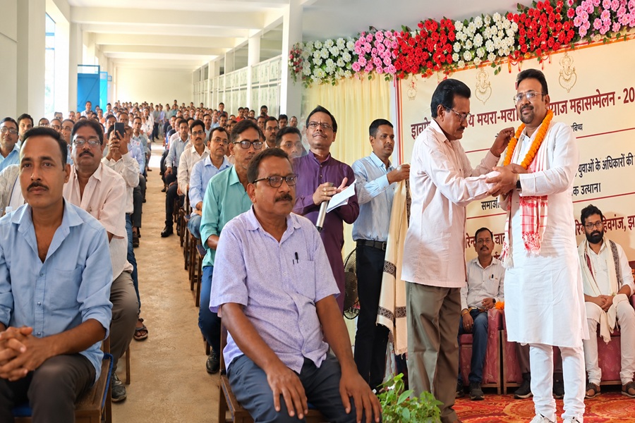 झारखंड स्तरीय मयरा (मैरा) मोदक समाज महासम्मेलन में 5 सदस्यीय प्रतिनिधिमंडल का गठन, रांची जाकर सौपेगा ज्ञापन