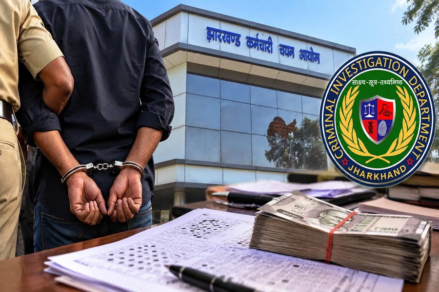 JSSC-CGL गड़बड़ी मामले में मिथिलेश कुमार पांडेय गिरफ्तार, कैश के बदले उत्तर दिलाने का आरोप