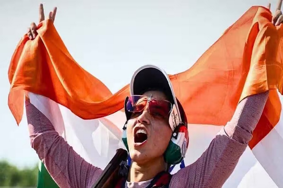 नीरू ढांडा की टीम का शानदार प्रदर्शन, ट्रैप शूटिंग में जीता सिल्वर मेडल   