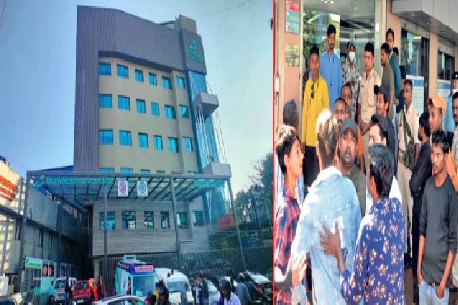 रांची के ऑर्किड अस्पताल में मरीज की मौत के बाद हंगामा, मौत के बाद भी बिलिंग जारी रहने का आरोप