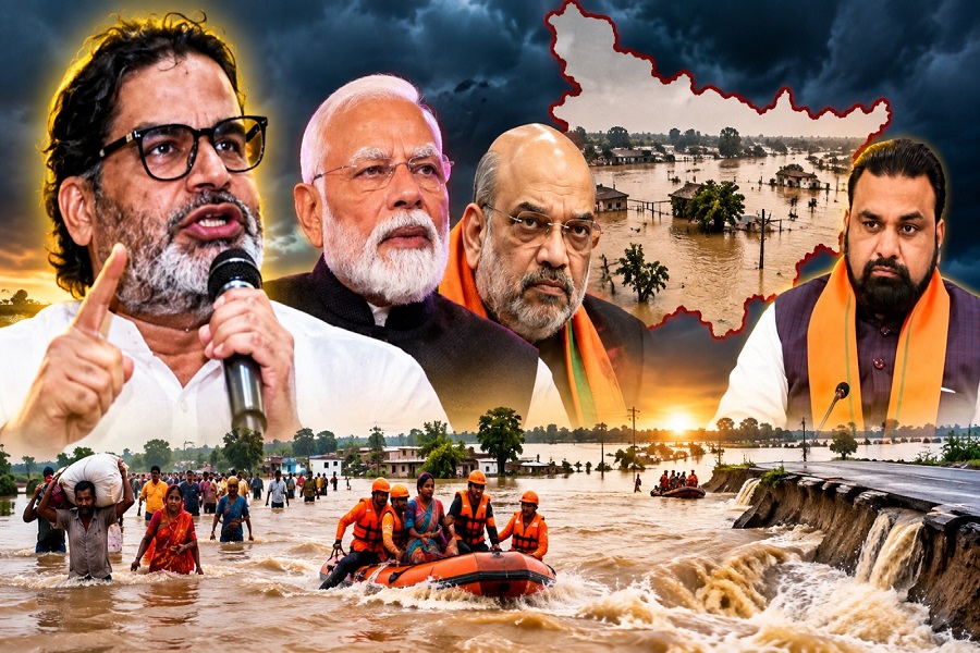 ‘गृहमंत्री से पूछिए कि बिहार में बाढ़ क्यों आई, PM ने तो संवेदना भी नहीं जताई’: प्रशांत किशोर