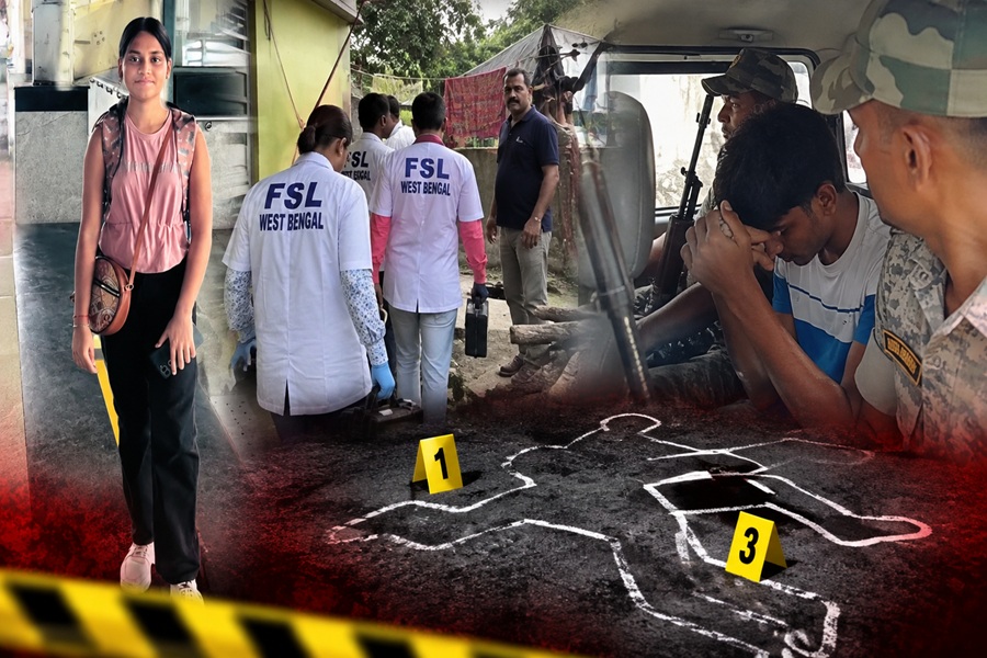 गर्लफ्रेंड के हत्यारे अमित को घटनास्थल ले गई पुलिस, सीन री-क्रिएट किया