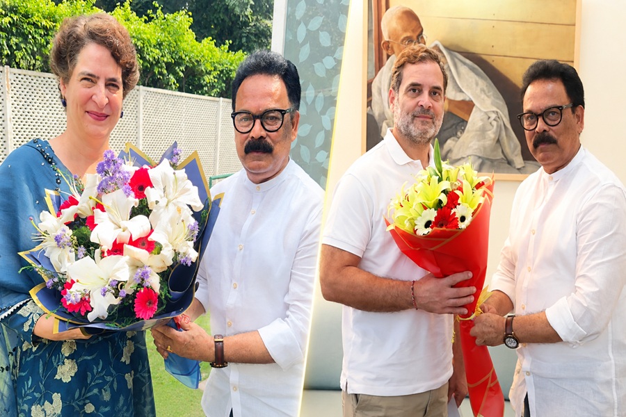 छत्तीसगढ़ कांग्रेस प्रभारी नियुक्त किए जाने के बाद राहुल-प्रियंका गांधी से मिले सुखदेव भगत