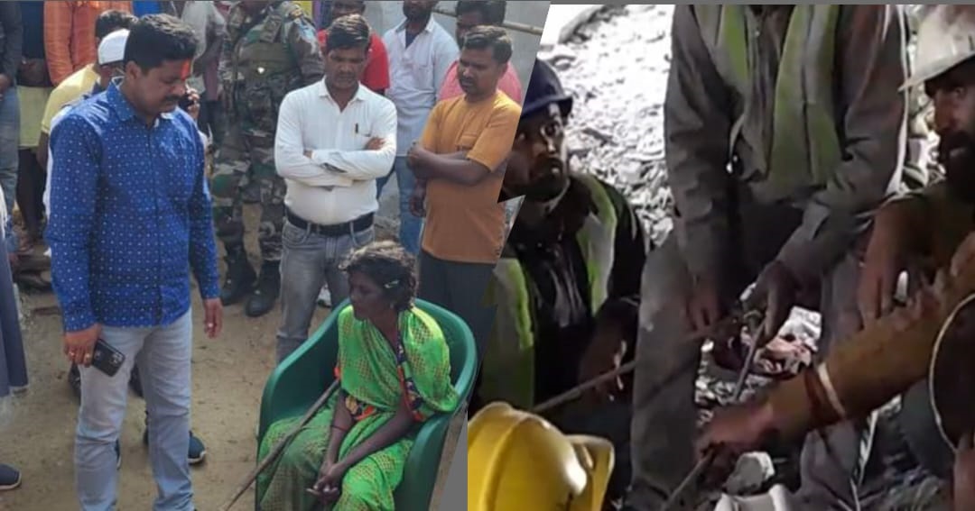 image of सुरंग में फंसे झारखंड के श्रमिकों के घरवालों से मिले विधायक राजेश कच्छप, बोले- जल्द लाएंगे वापस