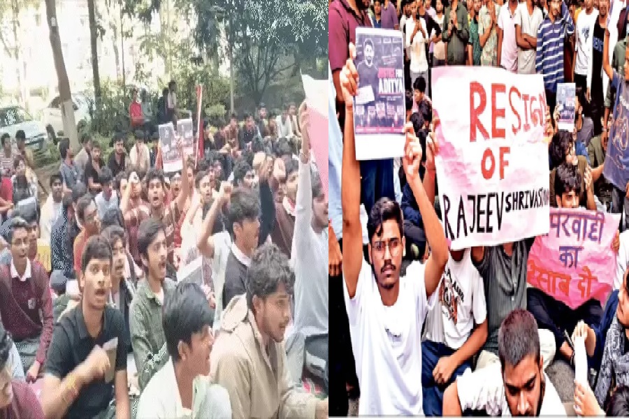 ट्रिपल आइटी रांची में छात्र की मौत पर बवाल, लिफ्ट-एंबुलेंस और मेडिकल सुविधा पर उठे सवाल, निदेशक के इस्तीफे की मांग