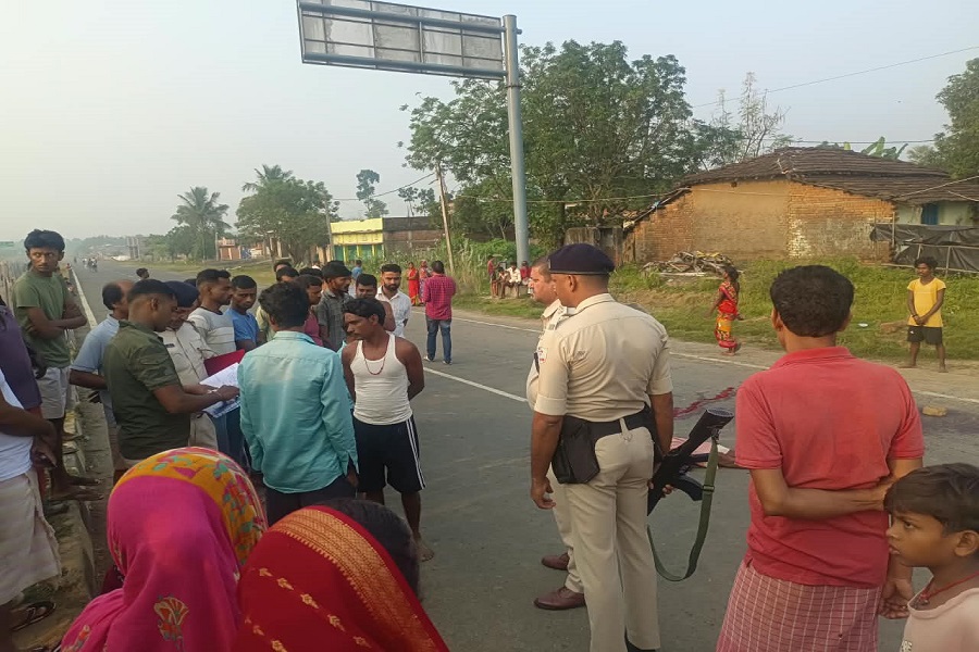 साहिबगंज में अमीन की गला रेतकर हत्या, इलाके में सनसनी 