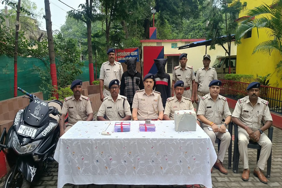 सरायकेला पुलिस की सतर्कता से चोरी की वारदात टली 