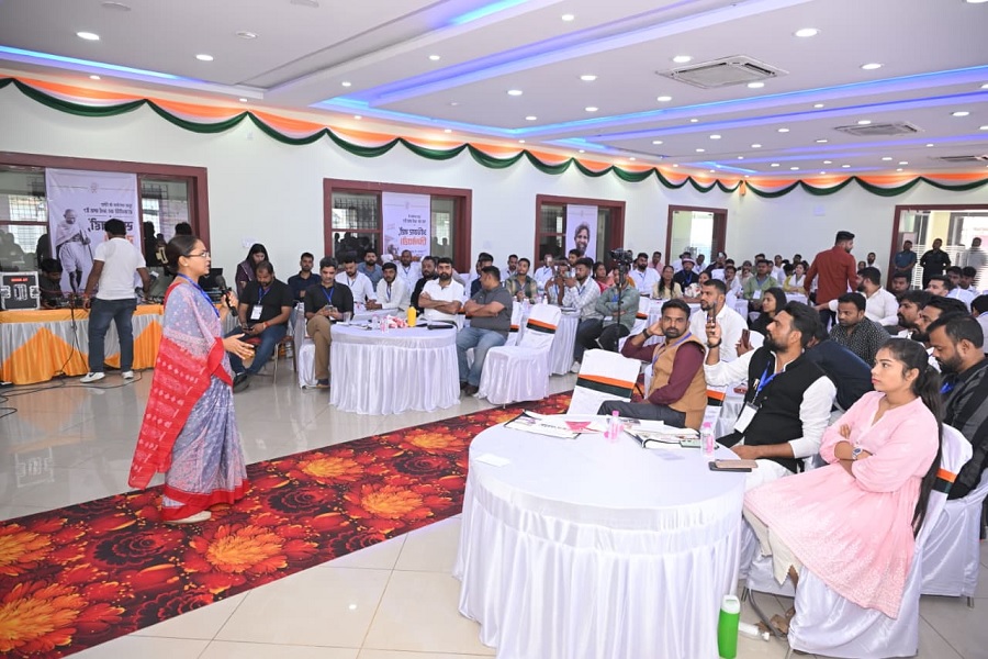 युवा कांग्रेस प्रशिक्षण शिविर में शिल्पी नेहा तिर्की बोलीं- संगठन की मजबूती के लिए जमीनी सक्रियता जरूरी