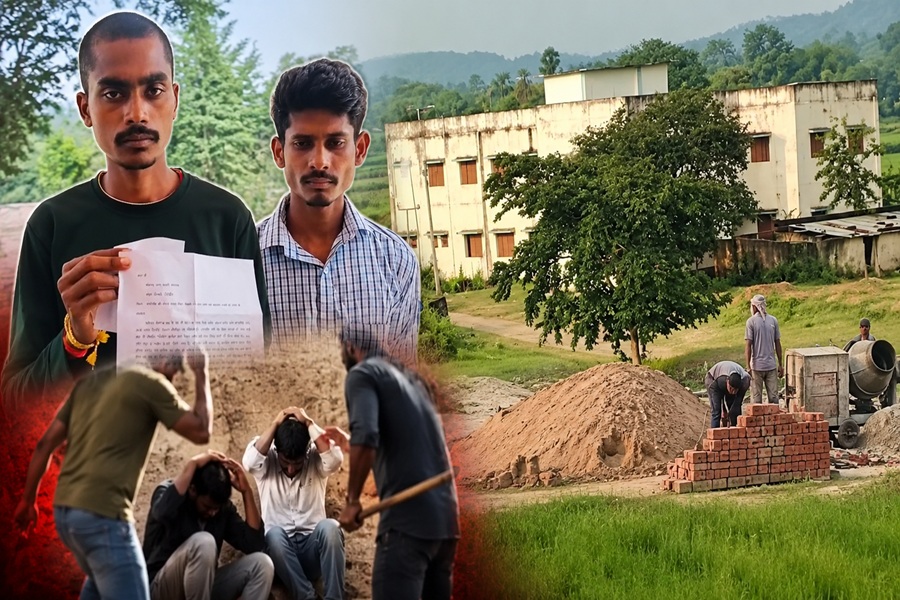 CO द्वारा चिन्हित जमीन की जगह स्कूल के आगे बना रहे पैक्स गोदाम, विरोध पर दंबगों ने 2 युवकों को पीटा