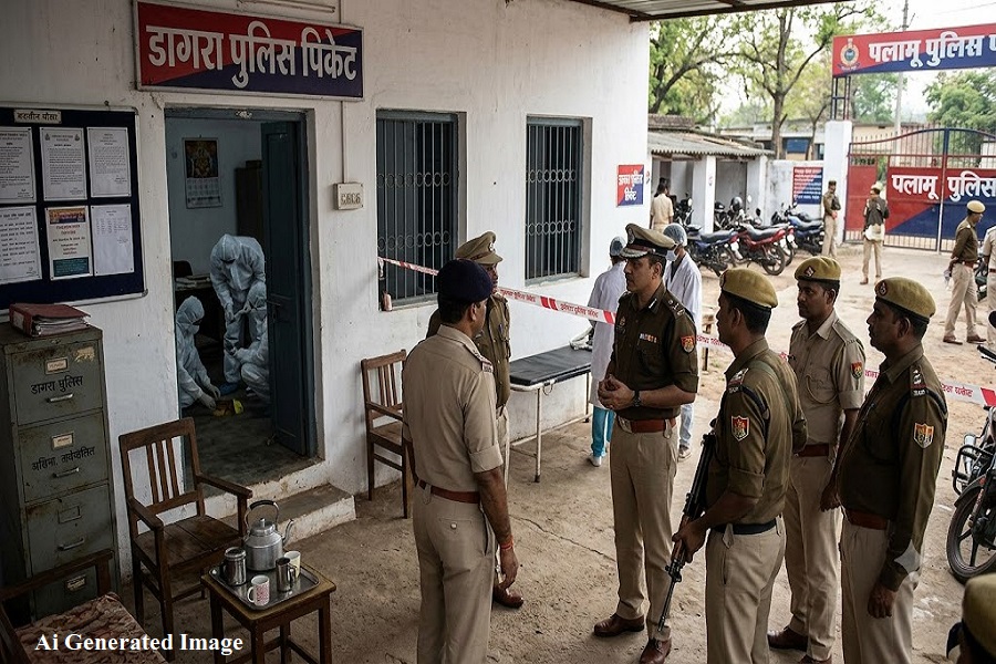 पलामू के डागरा पुलिस पिकेट में सनसनी, सैप सूबेदार ने सर्विस राइफल से की खुदकुशी