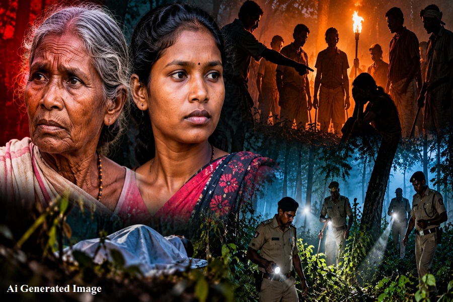 पश्चिमी सिंहभूम में डायन-प्रथा ने फिर ली जान, चाईबासा में बुजुर्ग महिला और सौतेली बेटी की हत्या; 4 हिरासत में