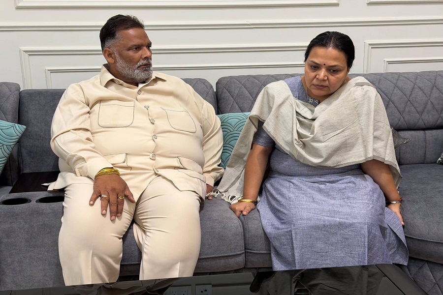 दीपिका पांडेय से मिलने रांची पहुंचे पप्पू यादव, बेटी के निधन पर जताया दुख