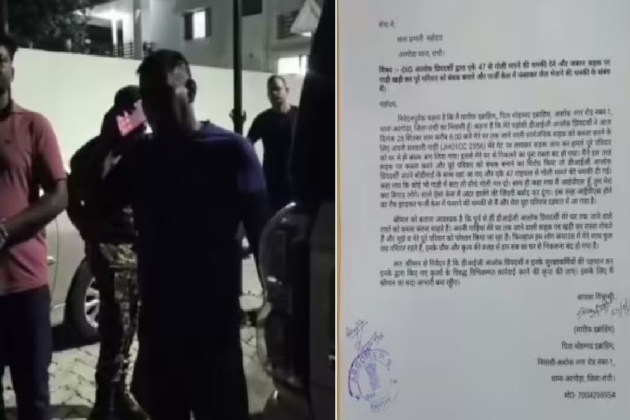 DIG आलोक प्रियदर्शी पर गंभीर आरोप, अशोक नगर निवासी शारीफ इब्राहिम ने रास्ता जाम करने और AK-47 से धमकी देने का लगाया इल्जाम