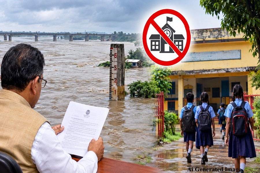 साहिबगंज में बाढ़, गंगा तट पर बने सभी स्कूल अगले आदेश तक बंद