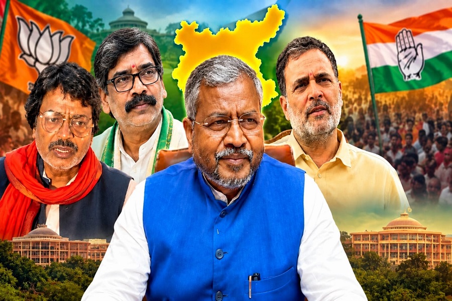 योगेंद्र साव के आरोपों पर बाबूलाल का राहुल गांधी से सवाल, सरकार के समर्थन की क्या मजबूरी?